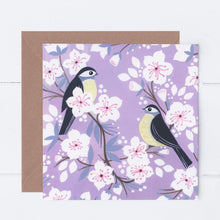 Load image into Gallery viewer, Chickadees Greeting Card