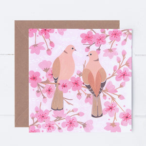 Love Birds Greeting Card