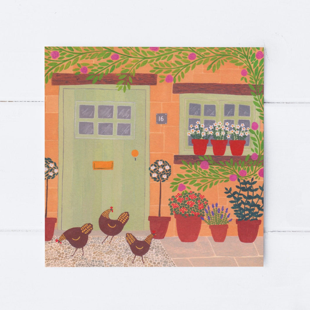 Number Sixteen Greeting Card