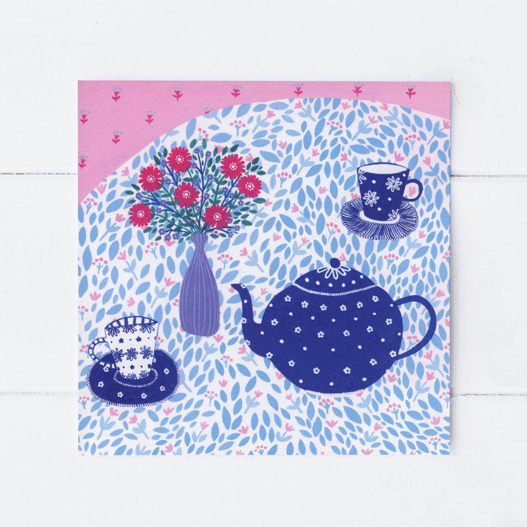 Teapot Greeting Card