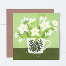 Load image into Gallery viewer, Winter Hellebores Greeting Card