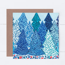 Load image into Gallery viewer, Winter Trees Greeting Card