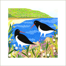 Load image into Gallery viewer, Coastal Sea Birds Art Print