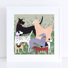 Load image into Gallery viewer, Dog Meet Art Print