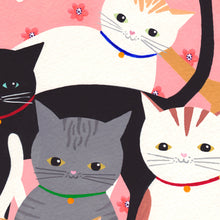 Load image into Gallery viewer, Hello Cats Art Print