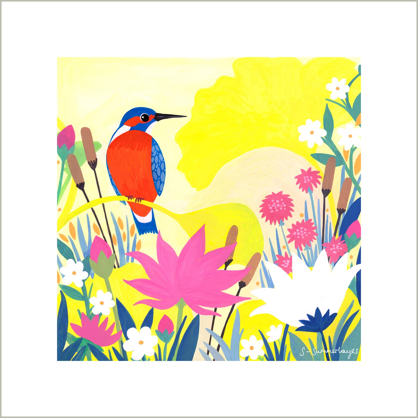 Kingfisher Art Print