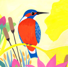 Load image into Gallery viewer, Kingfisher Art Print