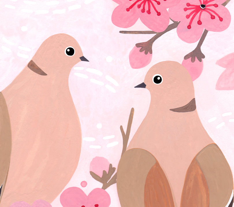 Love Birds Art Print