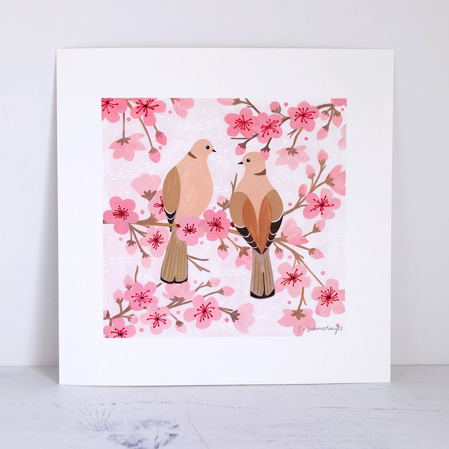 Love Birds Art Print