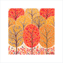 Load image into Gallery viewer, Autumn Trees Art Print