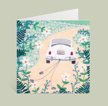 Load image into Gallery viewer, Just Married Greeting Card