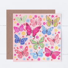 Load image into Gallery viewer, Butterflies Greeting Card